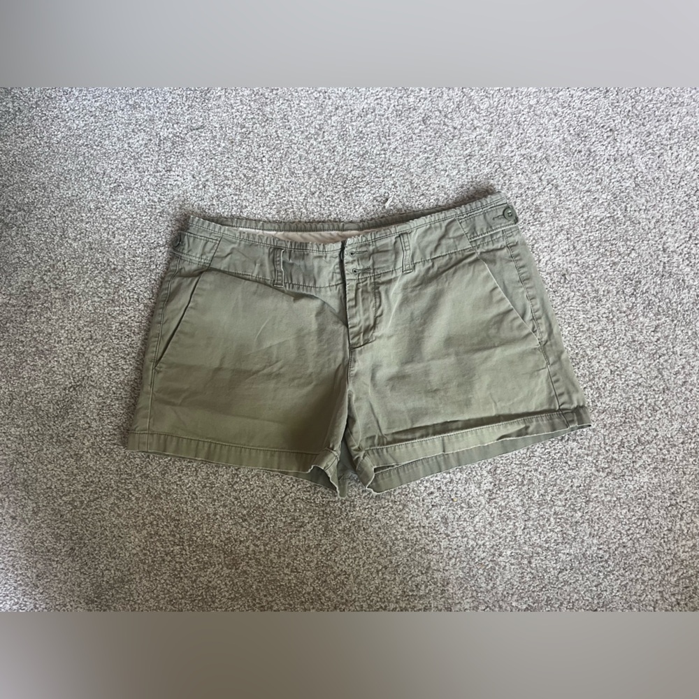 GAP Green Cargo Shorts Classic Cotton Blend